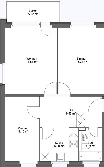 3.5 Zimmer Wohnung an guter Wohnlage in Urdorf 8