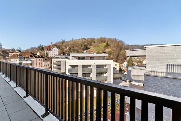 Top modern wohnen - mit gedecktem Balkon und zwei Terrassen 10