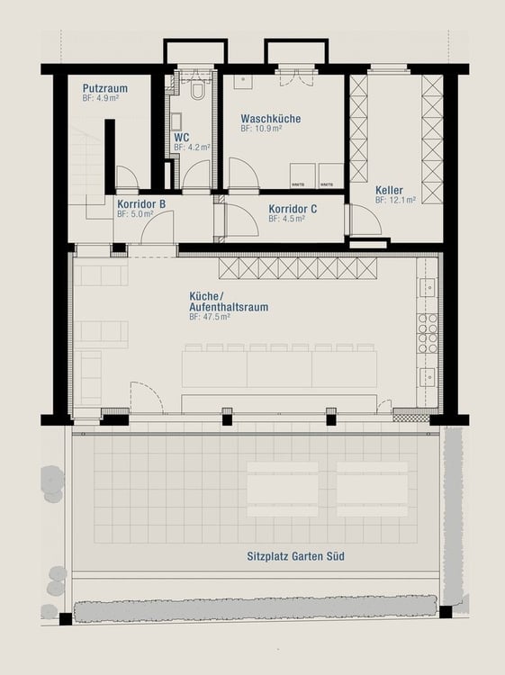möbliertes Einzelzimmer zwischen Hegibach- und Klusplatz zu vermieten! 8