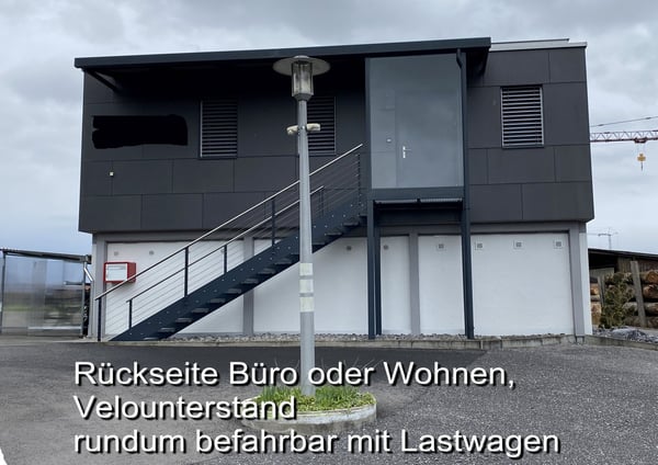 Freistehendes Bürogebäude an ruhiger Lage, inkl. Küche, Bad und Aussicht 4