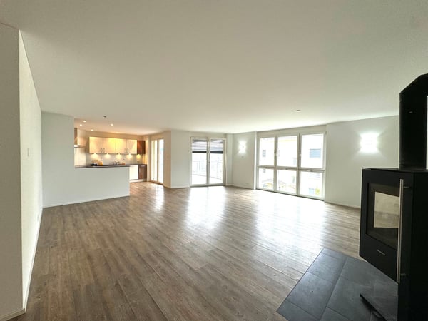 Moderne, lichtdurchflutete 5.5-Zimmer-Wohnung mit gedecktem Balkon und See-Sicht 4