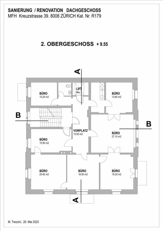 Repräsentative Altbau-Büros im Seefeld zu vermieten 9