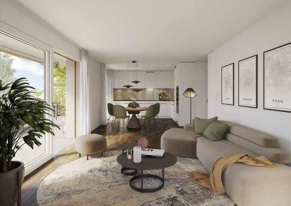 Elegante Gartenwohnung mit Wohlfühlcharakter 5