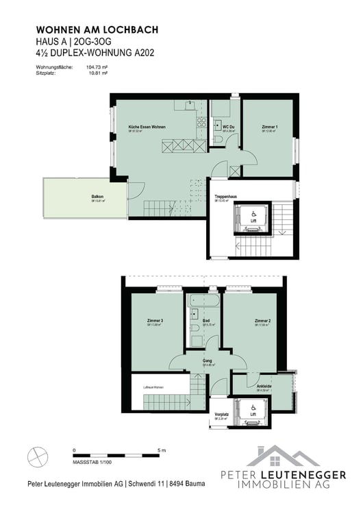 Erstvermietung - Grosszügige 4.5 Zimmer-Neubauwohnungen an ruhiger Lage 7