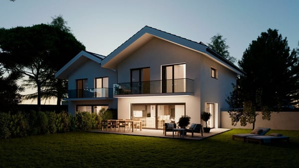 Nouveau projet de villas sis au Mont/Lausanne 1