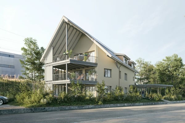 NEUBAU - Hochwertige 4.5-Zimmer-Wohnung im Obergeschoss in nachhaltiger Holzbauweise
