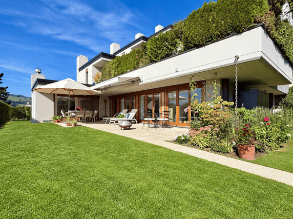 Gartenidylle trifft Weitsicht - Terrassenwohnung an sonniger Hanglage 1