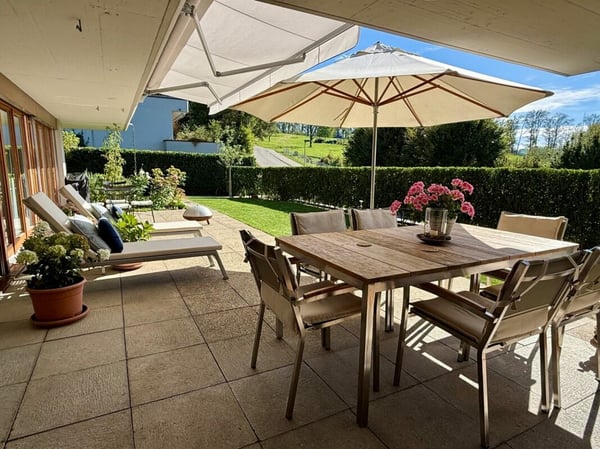 Gartenidylle trifft Weitsicht - Terrassenwohnung an sonniger Hanglage 8
