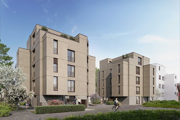 Neubau Saatlenstrasse Zürich  Ihr neues möbilierte Tiny Apartment 1