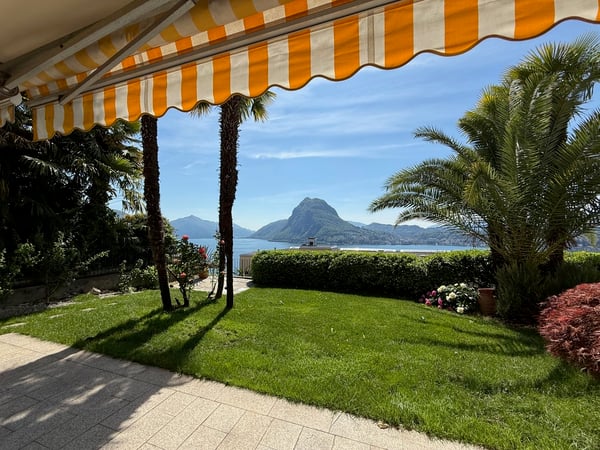 MAGNIFICO Appartamento CON CURATISSIMO GIARDINO E VISTA LAGO 1