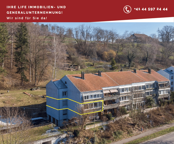 Charmante 4.5-Zimmer-Wohnung – Nähe Flughafen und Stadt Zürich, mitten in der Natur 1