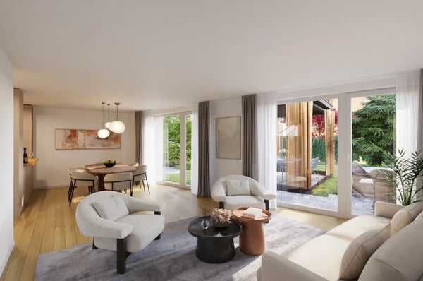 Exklusive 2.5-Zimmer-Gartenwohnung im Neubau CIRCLE SEVEN 4