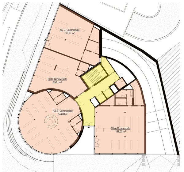 Nel cuore di Paradiso TI | Uffici e spazi commerciali 86 m2 - 1'715 m2 6