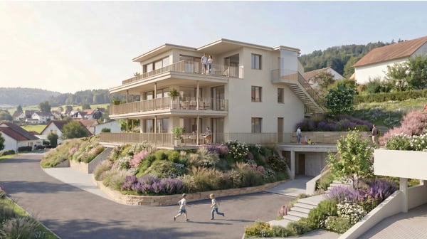 Letzte luxuriöse 4,5-Zimmer-Gartenwohnung 3
