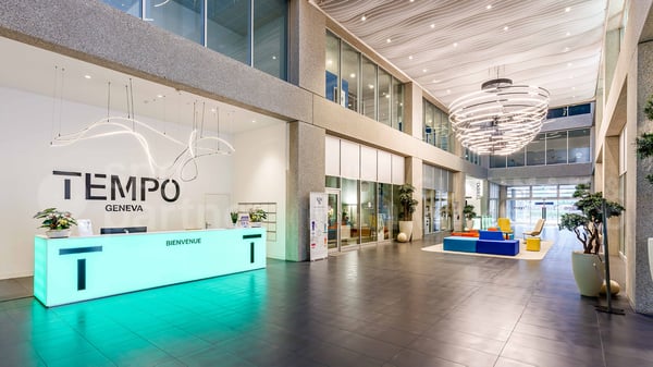 TEMPO - Surfaces high-tech dans bâtiment contemporain certifié BREEAM et MINERGIE