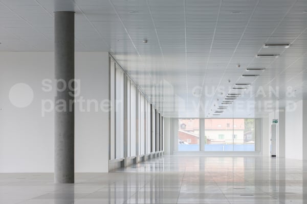 TEMPO - Surfaces high-tech dans bâtiment contemporain certifié BREEAM et MINERGIE 2