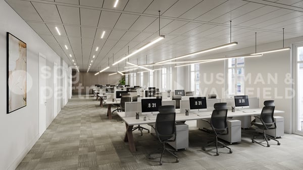 Bureaux lumineux au centre de Genève à proximité de Rive - Italie 8-10 6