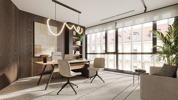 Rive 10 - Bureaux lumineux en étage élevé Rue de Rive 3