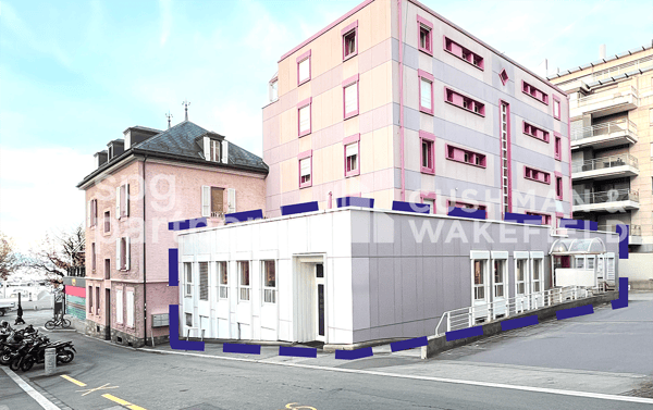 Bureaux aménagés à Lausanne-Ouchy au bord du Léman 2