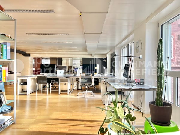 Bureaux aménagés à Lausanne-Ouchy au bord du Léman 7