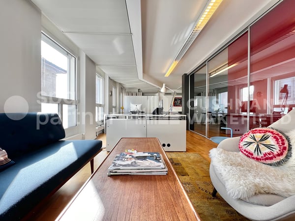 Bureaux aménagés à Lausanne-Ouchy au bord du Léman 6