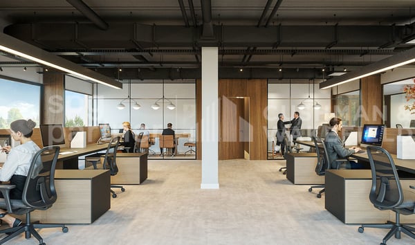 Bureaux à louer de 600 m² proche de Genève - Genthod 1