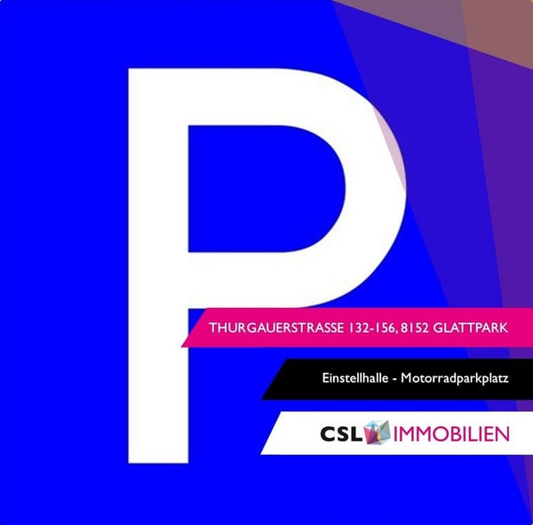 Motorradabstellplätze im Glattpark 4