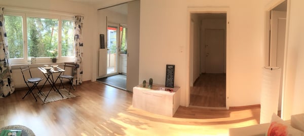 Helle 2 Zimmerwohnung mit ruhigem, sonnigen Balkon ins Grüne 6