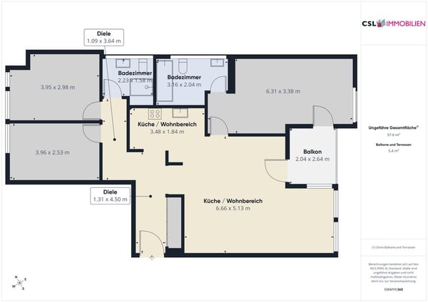 Attraktive 3.5-Zimmerwohnung im Herzen von Zürich Kreis 4 11