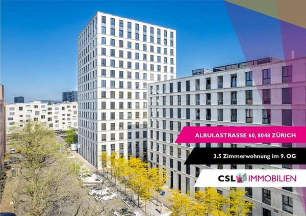 Moderne 3.5-Zimmer-Wohnung im beliebten Zürich-Altstetten 1