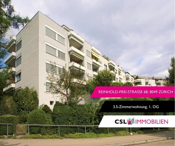 Tolle Wohnung an ruhiger Lage im Quartier Höngg