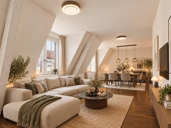 Moderne 3.5-Zimmer-Maisonettwohnung am Stampfenbachplatz 2