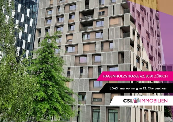 Ankommen und wohlfühlen - Ihre neue 3.5-Zimmer-Wohnung in Oerlikon 1