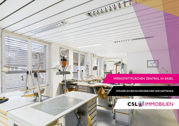 Inspirierende Atelier- und Werkstattfläche im Dachgeschoss - Bestlage Basel