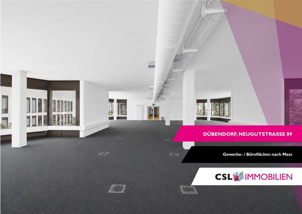 Gewerbe- / Büroflächen im Hochbordquartier – Ausbau nach Mass 1