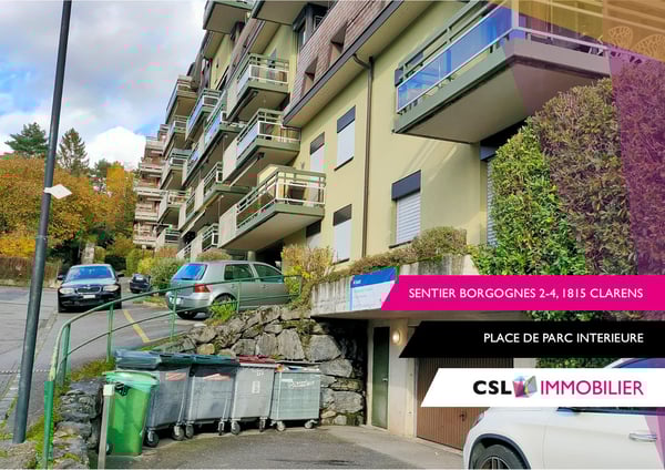 A louer - Places de parc intérieures disponibles de suite 10