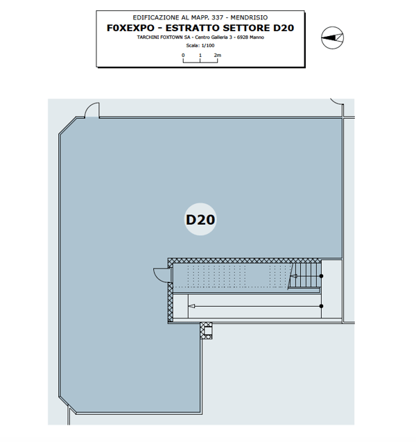 Mendrisio - Affittasi magazzino di 260 mq al piano terra (rif. D20) 8