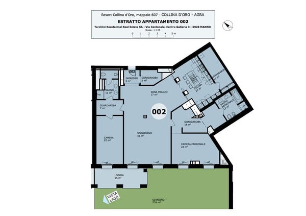COLLINA D'ORO - AFFITTASI INCANTEVOLE APPARTAMENTO CON GIARDINO PRIVATO E VISTA LAGO (rif. 002) 18