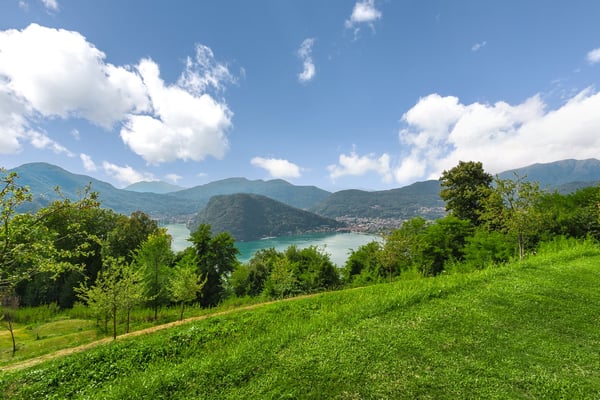 COLLINA D'ORO - AFFITTASI INCANTEVOLE APPARTAMENTO CON GIARDINO PRIVATO E VISTA LAGO (rif. 002) 13