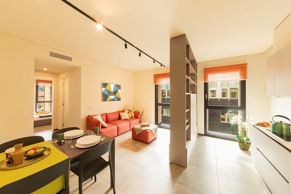 LUGANO CENTRO - AFFITTASI APPARTAMENTO 1.5 ARREDATO 4