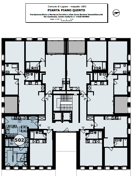 LUGANO CENTRO - AFFITTASI APPARTAMENTO 1.5 ARREDATO 18