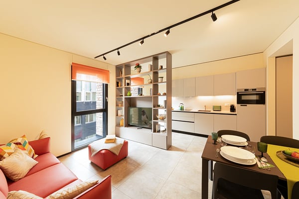 LUGANO CENTRO - AFFITTASI APPARTAMENTO 1.5 ARREDATO 1