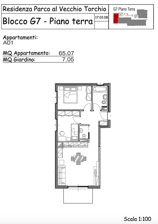 VIGANELLO - AFFITTASI APPARTAMENTO 3.5 LOCALI CON BALCONE (Rif. A61) 14