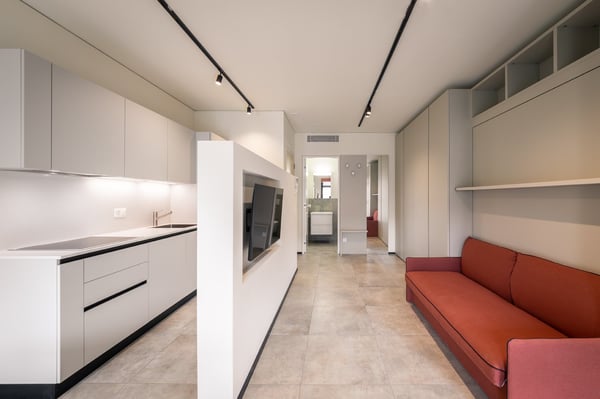 LUGANO CENTRO - AFFITTASI APPARTAMENTO DI 1.5 LOCALI COMPLETAMENTE ARREDATO 2