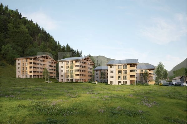 Garglas.ch - 1-Zimmer-Wohnung  D2 mit Anteil an Solarkraft 5