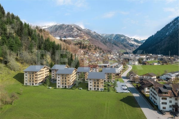 Nachhaltiges Wohnen Garglas.ch -  1-Zimmer-Wohnung F10 mit Anteil an Solarkraft 5