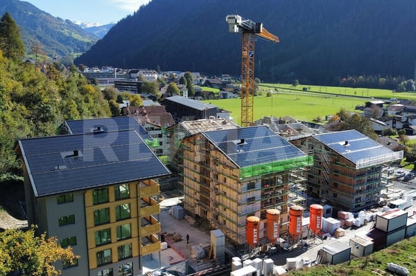 Nachhaltiges Wohnen Garglas.ch -  1-Zimmer-Wohnung F10 mit Anteil an Solarkraft 1