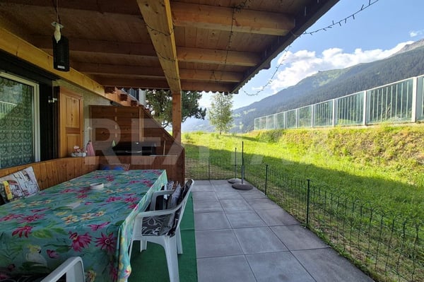 3-Zimmer-Wohnung mit zwei Terrassen in Serneus  Erstwohnsitz 1