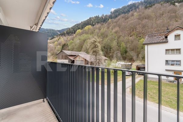 3½ -Zimmer-Wohnung Nr. 3 mit grossem Balkon im 1. OG als Zweitwohnsitz 6