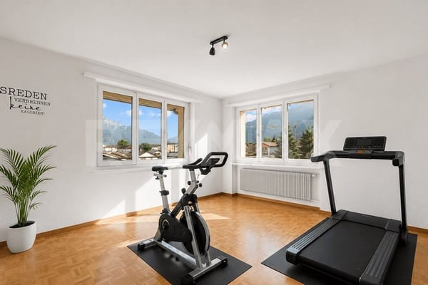 Wohnkomfort mit Aussicht - 4 ½ Zimmer-Dachwohnung in gepflegtem Dreifamilienhaus 4